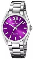 Наручные часы FESTINA, красный, фиолетовый