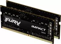 Оперативная память Kingston KF432S20IBK2/64/32GB / PC4-26600 DDR4 UDIMM-3200MHz SO-DIMM/в комплекте 2 модуля