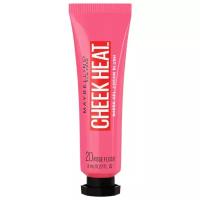 MAYBELLINE NEW YORK cheek heat румяна оттенок 20, розовый