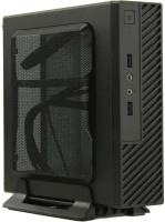 Корпус системного блока Inwin ME100S-BK U3*2, front fan 4cm, HDD frame Upper type+ "L"+"I" types 120W adapter, GM-120 DC-ATX Mini ITX [6133