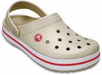 Сабо Crocs Crocband Clog, размер US8, бежевый