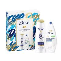 Подарочный набор Dove: шампунь, 250 мл + крем-гель для душа, 250 мл 10126478