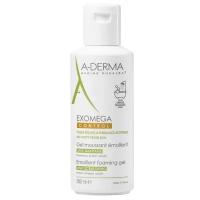 Очищающий гель для тела A-Derma Exomega Control Emollient Foaming Gel