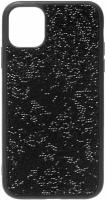 Чехол со стразами Россыпь кристаллов для Apple iPhone 11 / накладка с блестящими кристаллами, черный