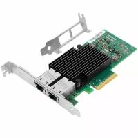 Сетевой адаптер Intel X550-T2 2xRG45 10Gb/s PCI-E 3.0x8 Low Profile (940136)