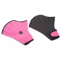 Акваперчатки Aquafitness Gloves, M, Pink/Black