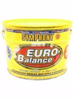 symphony краска водоэмульсионная euro-balance 2 супер белая 0.9л