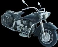 Модель мотоцикла Harley Davidson черный