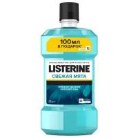 Listerine ополаскиватель Свежая мята, 600 мл, мята