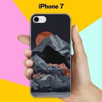 Силиконовый чехол на Apple iPhone 7 Пейзаж 60 / для Эпл Айфон 7