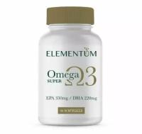 Elementum Super Omega-3 EPA-330 DHA-220 90 мягких капсул (Elementum)