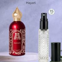 Gratus Parfum Hayati духи унисекс масляные 15 мл (спрей) + подарок