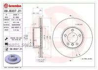 BREMBO 09. B337.21 Диск тормозной передний