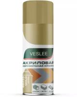 Латунь brass gold (зеркальная) аэрозольная краска 520мл Veslee