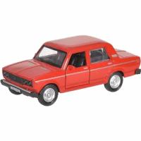 Машина металлическая Kings Toy 82106D-12 Лада 2106 свет и звук красный 1:32