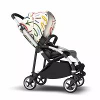 Коляска прогулочная Bugaboo Bee 6 base шасси Alu/Grey/Art of Discovery WHITE 500302GR01/S002873008