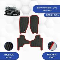 Комплект Ева ковриков для Jeep Cherokee 4 KK 2007-2012 С левым рулем / Джип Чероки 4 KK 2007-2012 / Авто / Аксессуары / Ева / Эва