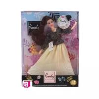 Кукла ABtoys Emily Модница с собачкой и аксессуарами 30см QJ070D