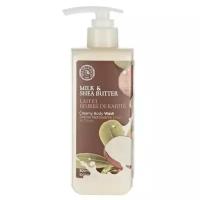 Гель для душа TheFaceShop Milk & shea butter