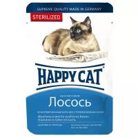 Корм для стерилизованных кошек Happy Cat с лососем 100 г