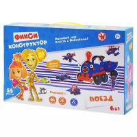 Конструктор Big Tree Toys Фиксики FIX0711-012 Поезд (6 в 1)