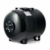 Гидроаккумулятор русич Г-80У (80 л, 1", оцинк. фланец, мембрана ЕPDM, универсальный монтаж) черный глянцевый для водоснабжения и отопления