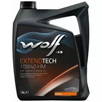 Полусинтетическое моторное масло Wolf Extendtech 10W40 HM