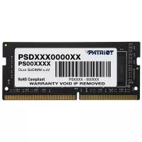 Память SODIMM DDR4 PC4-21300 Patriot PSD48G266681S, 8Гб, 1.2 В