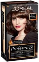 Крем-краска для волос L'oreal Paris L'OREAL Preference тон 4.15 Каракас