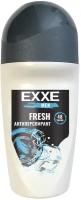 EXXE MEN мужской дезодорант антиперспирант FRESH 50 мл ролик