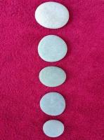 Камни для массажа/ Стоунтерапия /Спапроцедуры 5-9см 5шт