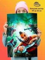 Постер плакат Far Cry 3