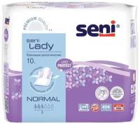 Урологические прокладки для женщин SENI LADY Normal, 10 шт./уп. (в инд. упаковке)