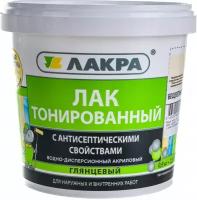 Лак ВД Лакра тонированный Бесцветный 0,9кг