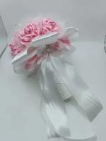 Свадебный букет дублер (розово-белый)