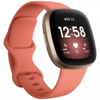 Умные часы Fitbit Versa 3 Pink clay/soft gold