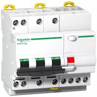 Дифференциальный автомат Schneider Electric Acti 9 DPN Vigi 3П 30 мА A 6 кА AC электромеханический 16 А 30 мА