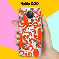 Силиконовый чехол на Nokia G20 Осьминог / для Нокия Джи20