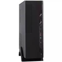 Корпус Exegate EX268702RUS MiniITX Exegate MI-209 Black, miniITX/mATX, <без БП>, 2*USB, Audio