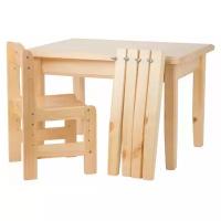 Набор стол со стульчиком регулируемый от 4 до 7 лет "Мебель для дошколят"
