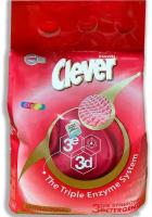 Стиральный порошок CLEVER Clovin COLOR (2.1 кг), антибактериальное, для цветных тканей, 42 стирки