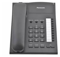 Panasonic KX-TS2382RUB проводной телефон, цвет черный