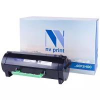 Лазерный картридж NV Print NV-60F5H00 для Lexmark MX310dn, MX410de, MX510de, MX511dte, MX611dhe, MX611de (совместимый, чёрный, 10000 стр.)