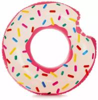 Круг надувной INTEX Rainbow Donut Tube (Пончик), от 9 лет, 23см