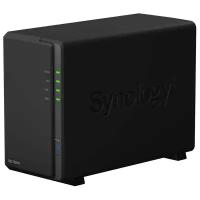 Synology DS218Play Сетевое хранилище 2xHDD Hot Plug, SATA(3,5''), DC1,4GhzCPU/1Gb/RAID0,1/ 2xUSB3.0/1GigEth