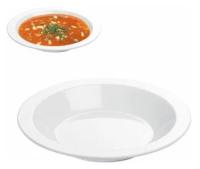 Тарелка суповая глубокая белая Tescoma Gustito 22 см фарфор