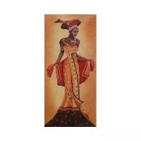 Lanarte Набор для вышивания Африканский мотив 20 х 40 см (0008096-PN)