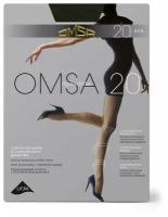 Колготки Omsa, 20 den, размер 3/M, черный