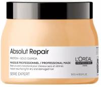 Маска LOREAL PROFESSIONNEL Absolut Repair для восстановления поврежденных волос, 500 мл