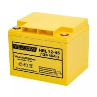 Аккумуляторная батарея YELLOW HRL 12-45 12В 45 А·ч